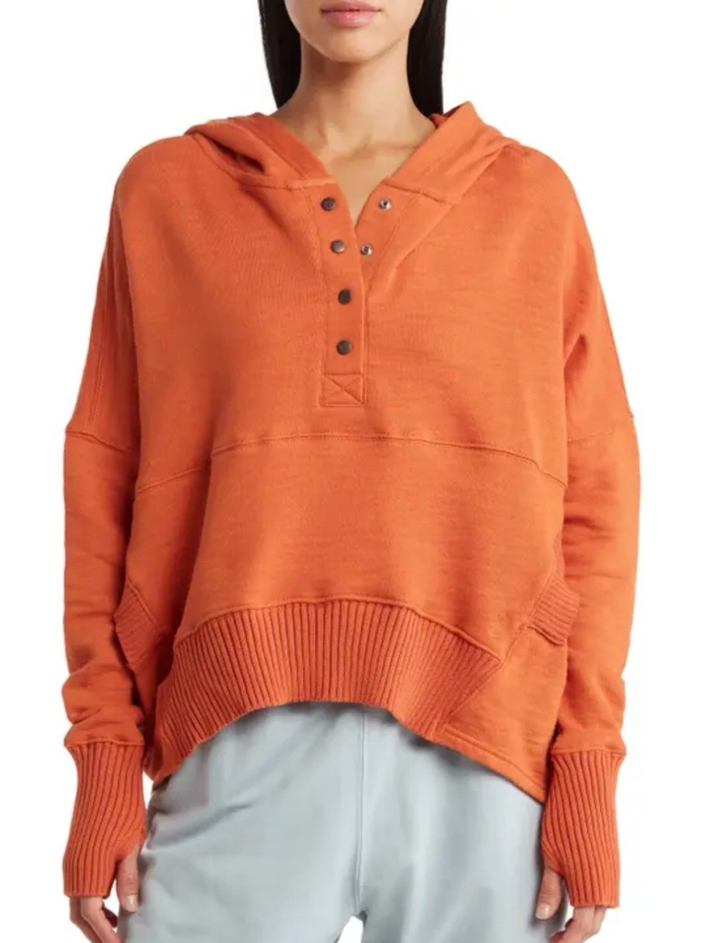 Free People FP Movement Solid Honey Dove Pullover